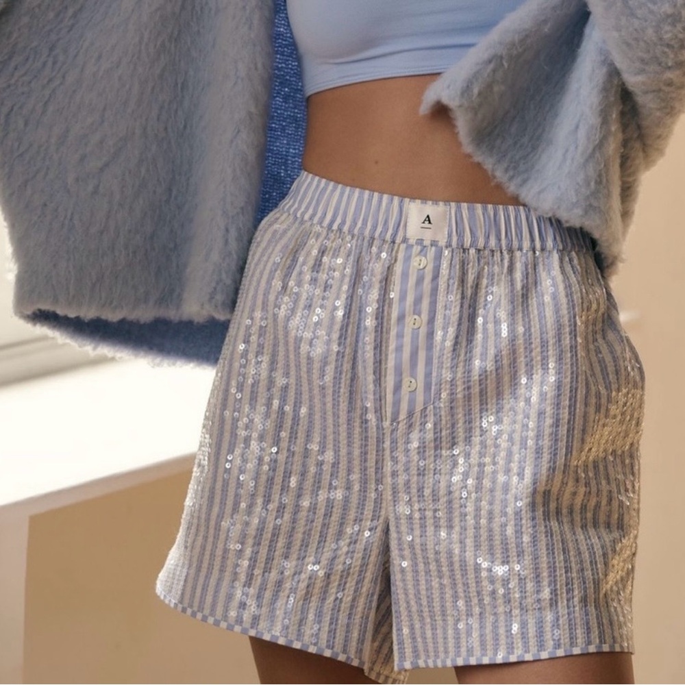 VIRAL The Wren Boxer Shorts by Anthropologie - Like New